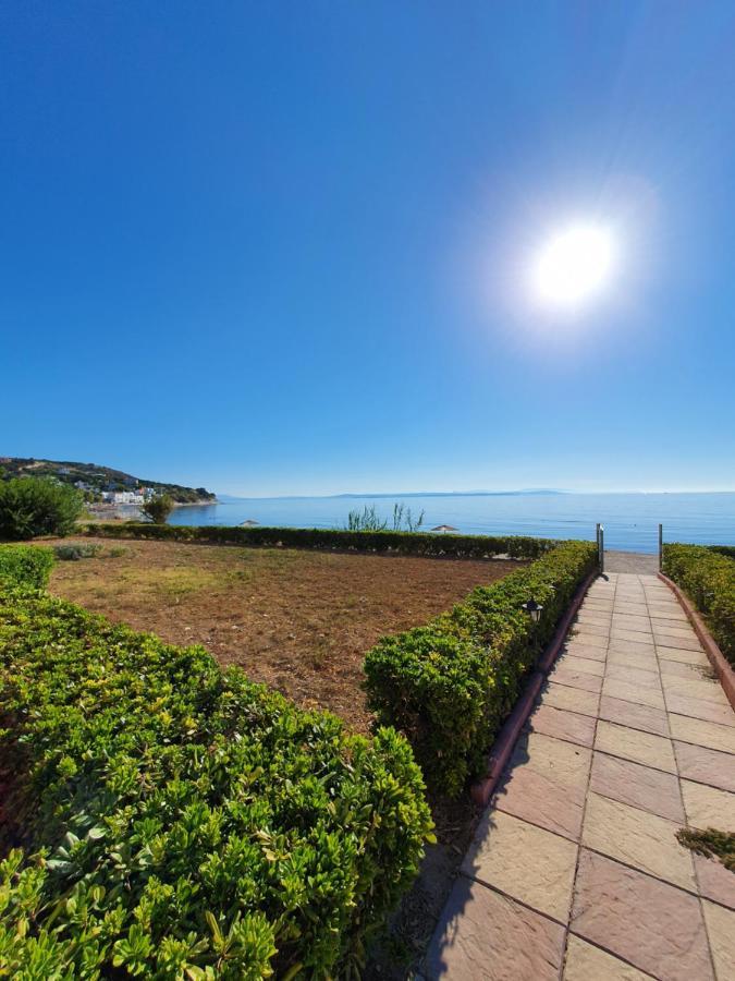 Marine Apartments Venetiko Paralia Agias Foteinis Exteriör bild