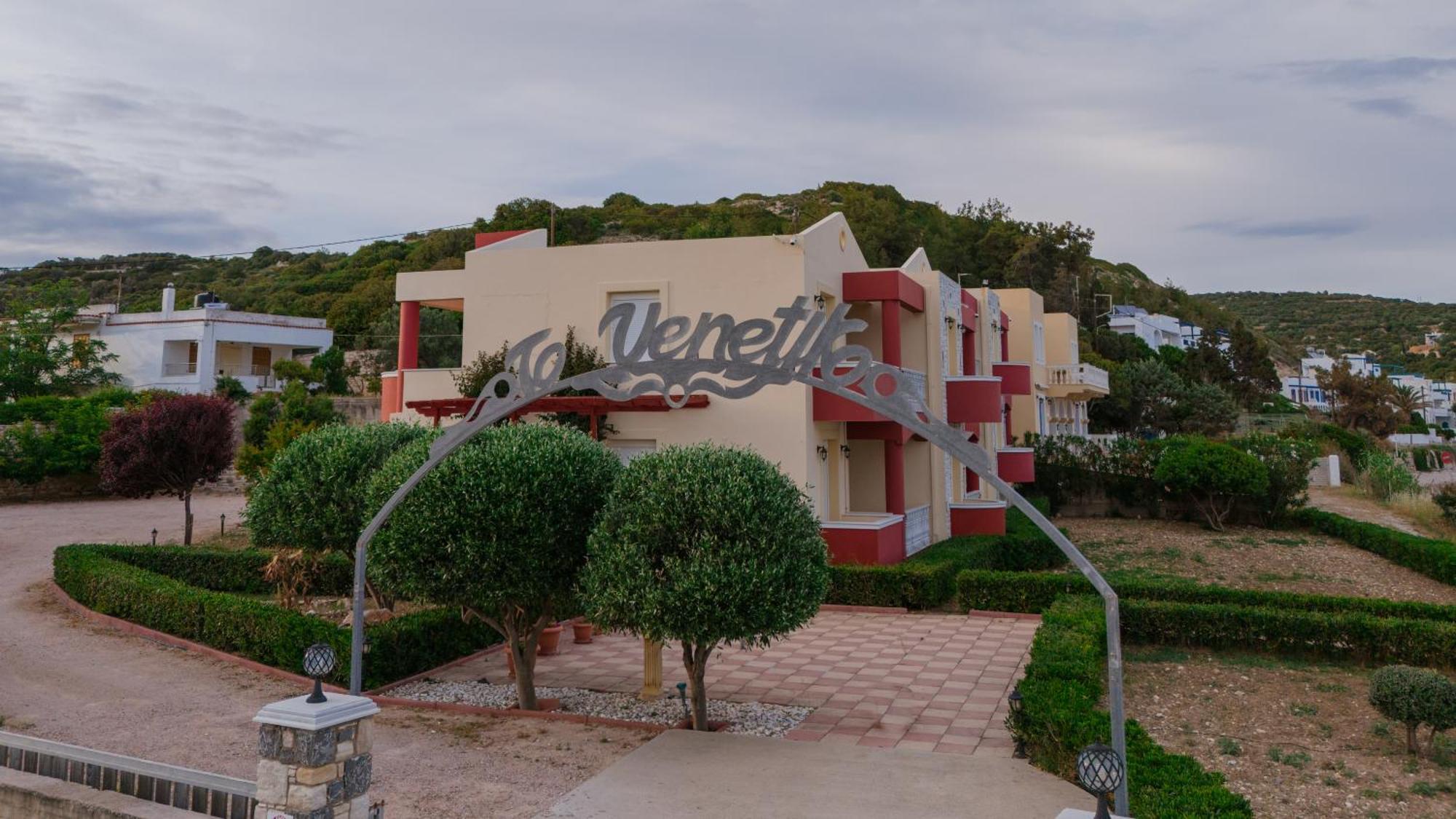Marine Apartments Venetiko Paralia Agias Foteinis Exteriör bild