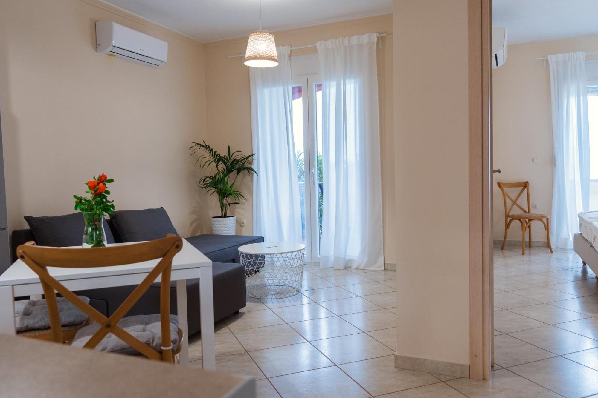 Marine Apartments Venetiko Paralia Agias Foteinis Exteriör bild